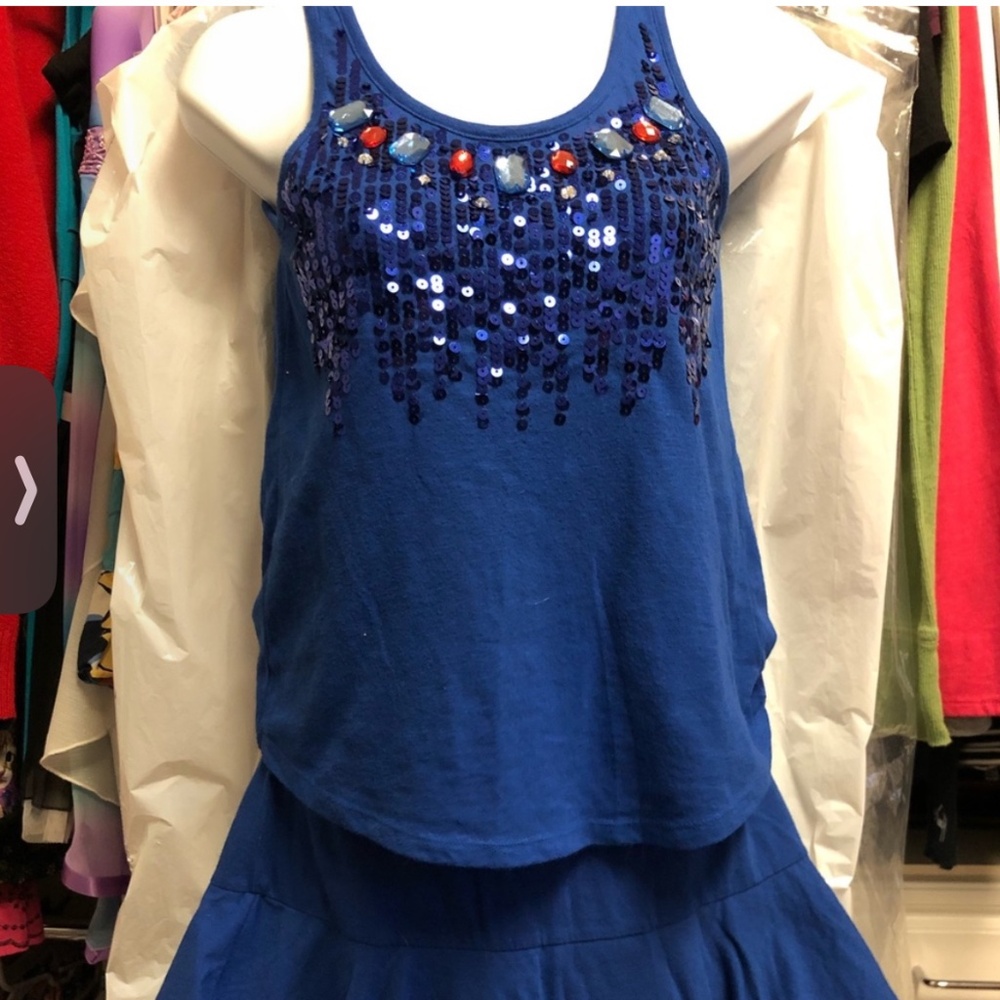 Justice skirt and top